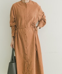 ITEMS URBANRESEARCH | ウエストギャザーロングスリーブワンピース(ワンピース)