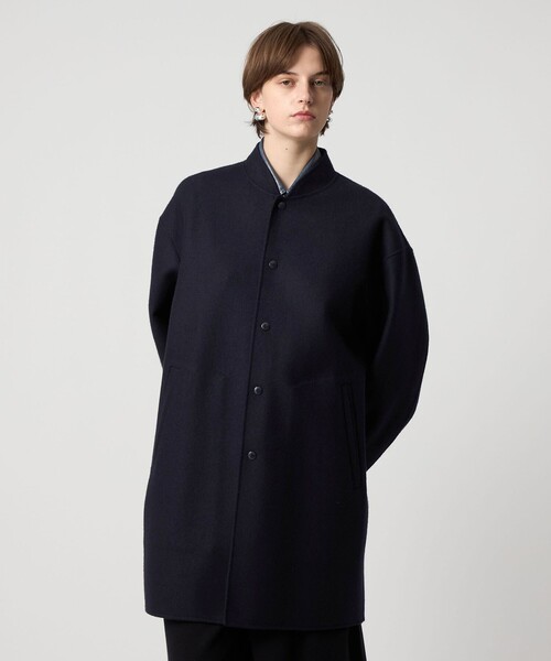 ASTRAET（アストラット）の「＜ASTRAET＞ スタジアム リバーコート（その他アウター・レディース・ブラック/ネイビー・0/1）」の4枚目の写真