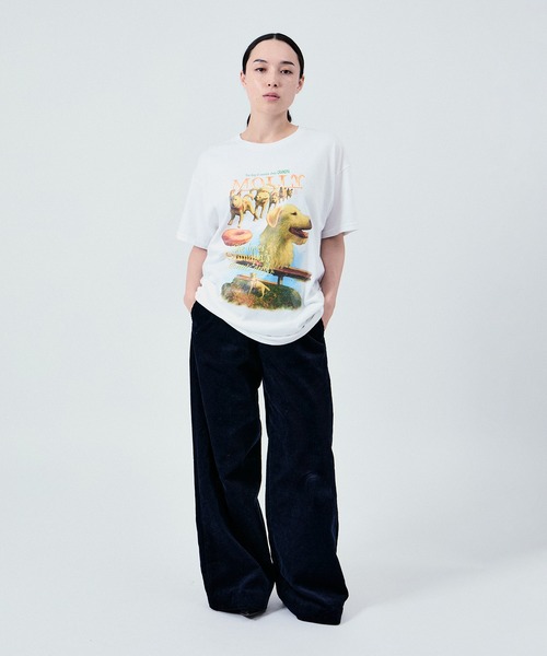 M TO R(ムウトアール)の「【GRANDPA】別注 ムウトアール MOLLY DOG 半袖 Tシャツ(Tシャツ/カットソー・レディース・ブラック/ホワイト・S/M/L/XL/XXL)」の20枚目の写真