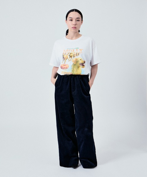 M TO R(ムウトアール)の「【GRANDPA】別注 ムウトアール MOLLY DOG 半袖 Tシャツ(Tシャツ/カットソー・レディース・ブラック/ホワイト・S/M/L/XL/XXL)」の17枚目の写真