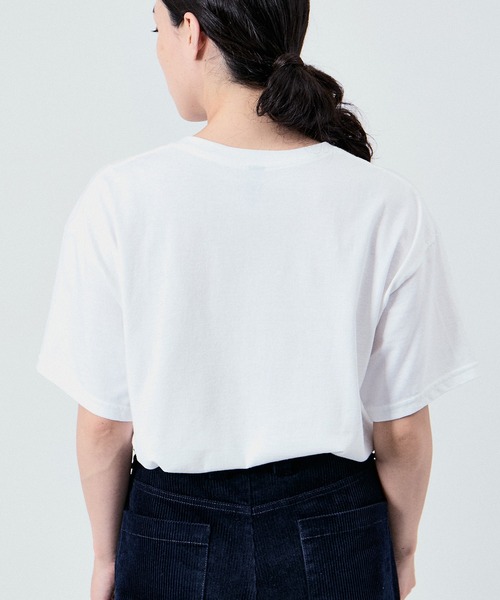 M TO R(ムウトアール)の「【GRANDPA】別注 ムウトアール MOLLY DOG 半袖 Tシャツ(Tシャツ/カットソー・レディース・ブラック/ホワイト・S/M/L/XL/XXL)」の6枚目の写真