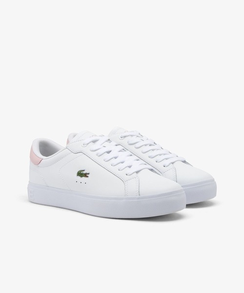 LACOSTE（ラコステ）の「レディース POWERCOURT GRPH 225 1 SFA（スニーカー・レディース・ホワイト・24.0cm/23.0cm/24.5cm/23.5cm/22.5cm）」の2枚目の写真