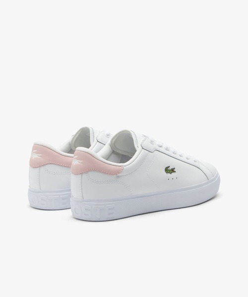 LACOSTE（ラコステ）の「レディース POWERCOURT GRPH 225 1 SFA（スニーカー・レディース・ホワイト・24.0cm/23.0cm/24.5cm/23.5cm/22.5cm）」の3枚目の写真