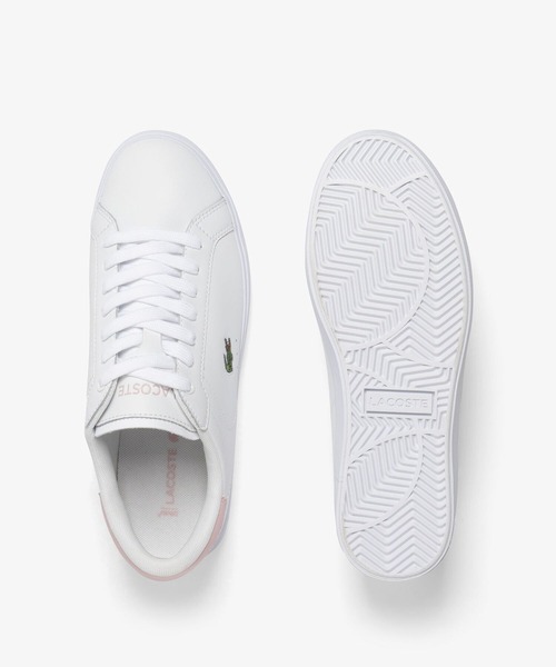 LACOSTE（ラコステ）の「レディース POWERCOURT GRPH 225 1 SFA（スニーカー・レディース・ホワイト・24.0cm/23.0cm/24.5cm/23.5cm/22.5cm）」の5枚目の写真