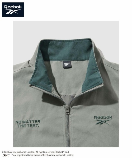 Reebok（リーボック）の「Reebok Contrast Piping Jacket（その他アウター・メンズ・ブラック/グレー系その他/ネイビー・M/XL/L）」の4枚目の写真