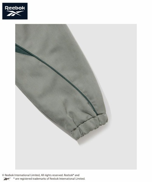 Reebok（リーボック）の「Reebok Contrast Piping Jacket（その他アウター・メンズ・ブラック/グレー系その他/ネイビー・M/XL/L）」の5枚目の写真