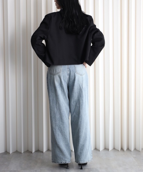 model：164cm. 着用サイズ：FREE