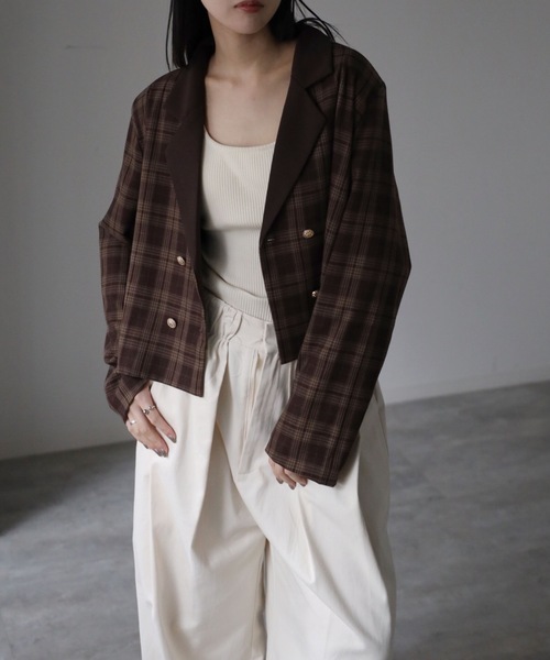 model：164cm. 着用サイズ：FREE