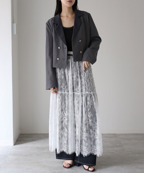model：164cm. 着用サイズ：FREE