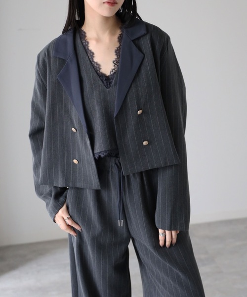 model：164cm. 着用サイズ：FREE