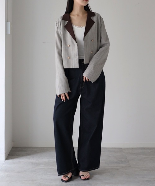 model：164cm. 着用サイズ：FREE