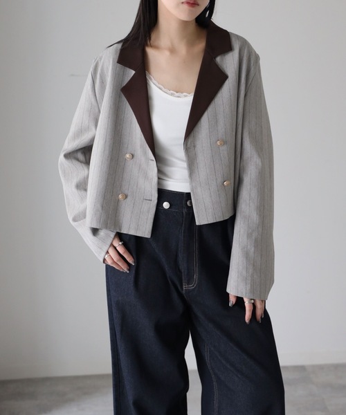model：164cm. 着用サイズ：FREE