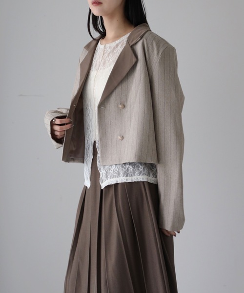 model：164cm. 着用サイズ：FREE