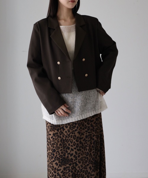 model：164cm. 着用サイズ：FREE