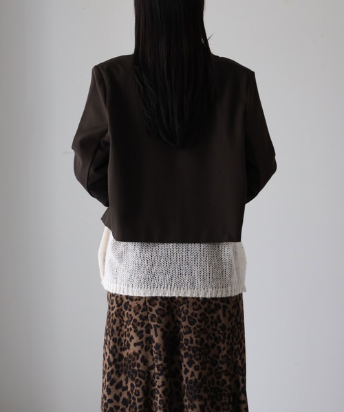 model：164cm. 着用サイズ：FREE