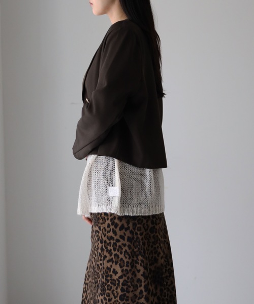 model：164cm. 着用サイズ：FREE