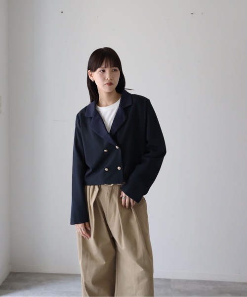 model：164cm. 着用サイズ：FREE
