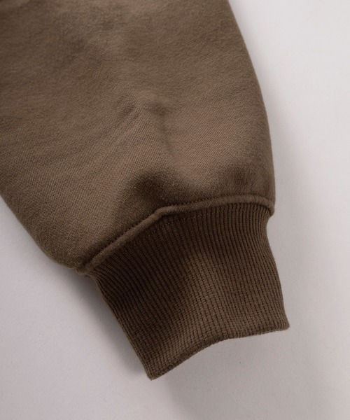 THRASHER（スラッシャー）の「【70】【THRASHER/スラッシャー】フェード加工 アップリケ刺繍 裏起毛 ジップパーカー（パーカー・メンズ・ピンク/ブラウン/ブラック・M/L）」の8枚目の写真