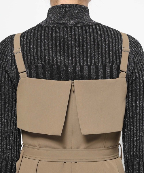 HARE（ハレ）の「トレンチライクフリルキャミワンピース(HARE