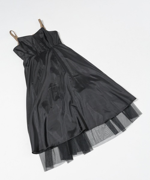 HARE（ハレ）の「トレンチライクフリルキャミワンピース(HARE