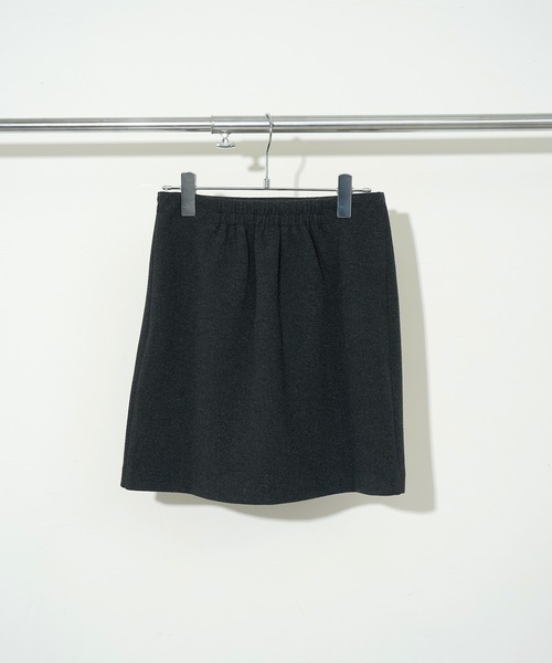 NOGLE(ノグル)の「【NOGLE/ノグル】ボックスミニスカート(スカート・レディース・グレー/ブラック/ベージュ/ブラウン・FREE)」の9枚目の写真