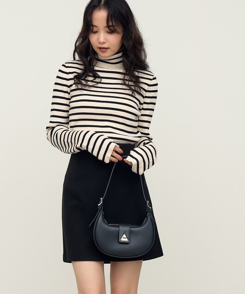 NOGLE(ノグル)の「【NOGLE/ノグル】ボックスミニスカート(スカート・レディース・グレー/ブラック/ベージュ/ブラウン・FREE)」の16枚目の写真