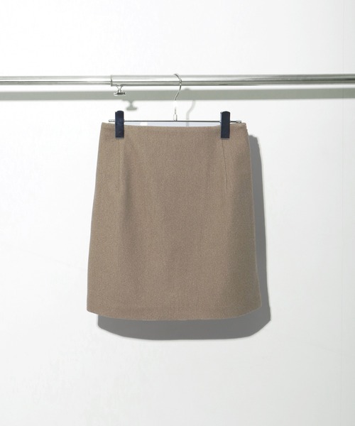 NOGLE(ノグル)の「【NOGLE/ノグル】ボックスミニスカート(スカート・レディース・グレー/ブラック/ベージュ/ブラウン・FREE)」の7枚目の写真