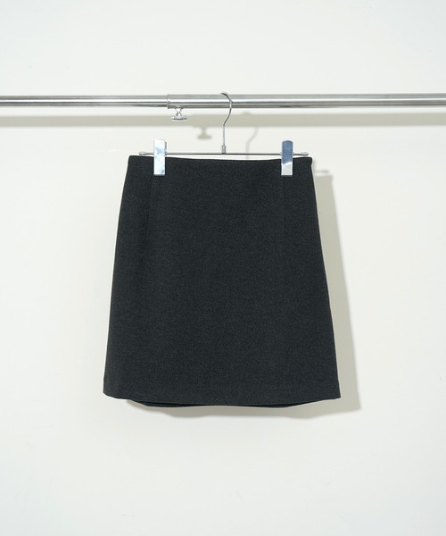 NOGLE(ノグル)の「【NOGLE/ノグル】ボックスミニスカート(スカート・レディース・グレー/ブラック/ベージュ/ブラウン・FREE)」の8枚目の写真