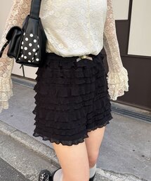 CIAOPANIC（チャオパニック）の「ティアードフリルショートパンツ（その他パンツ）」