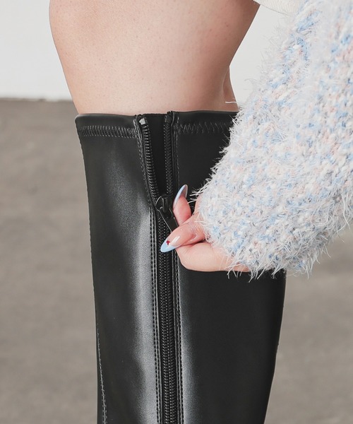 厚底ロングブーツ（ブーツ）｜Honeys（ハニーズ）のファッション通販