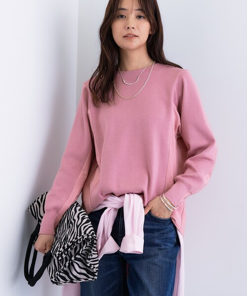 セール】【洗える／選べる8色】トーンアップニット（ニット/セーター