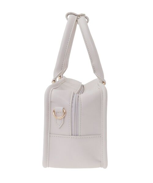 Maison de FLEUR(メゾンドフルール)の「ピンクマニアスクエア2Wayトートバッグ(ショルダーバッグ・レディース・ピンク・FREE)」の6枚目の写真