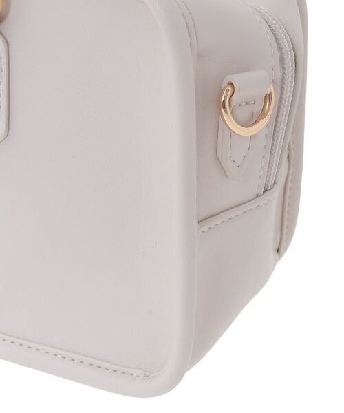 Maison de FLEUR(メゾンドフルール)の「ピンクマニアスクエア2Wayトートバッグ(ショルダーバッグ・レディース・ピンク・FREE)」の10枚目の写真