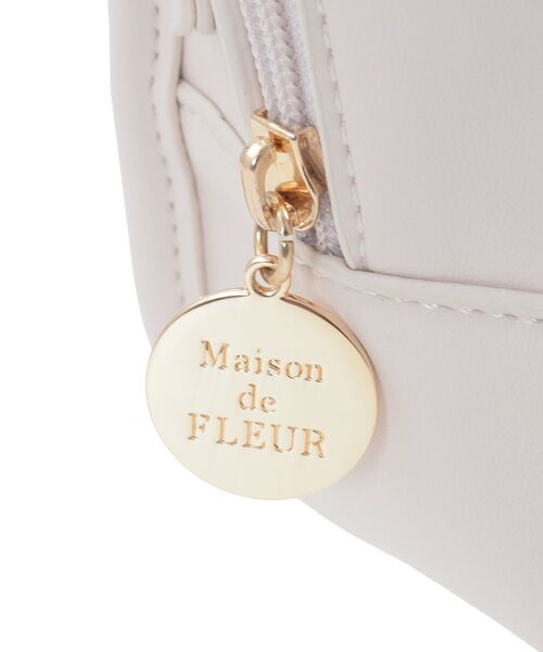 Maison de FLEUR(メゾンドフルール)の「ピンクマニアスクエア2Wayトートバッグ(ショルダーバッグ・レディース・ピンク・FREE)」の11枚目の写真