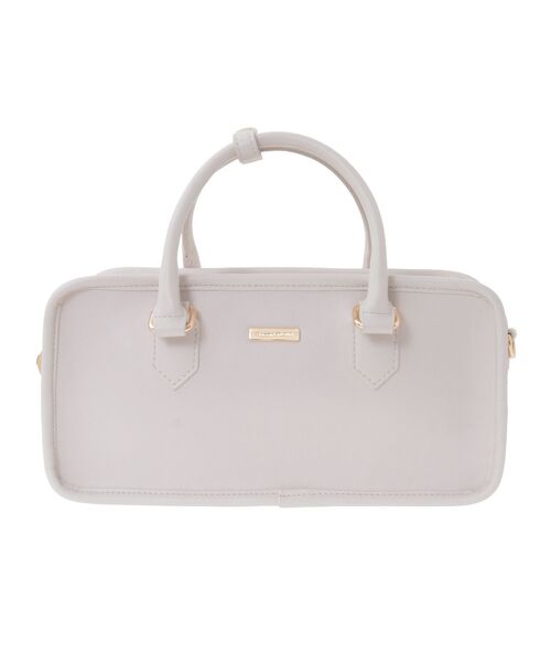 Maison de FLEUR(メゾンドフルール)の「ピンクマニアスクエア2Wayトートバッグ(ショルダーバッグ・レディース・ピンク・FREE)」の14枚目の写真