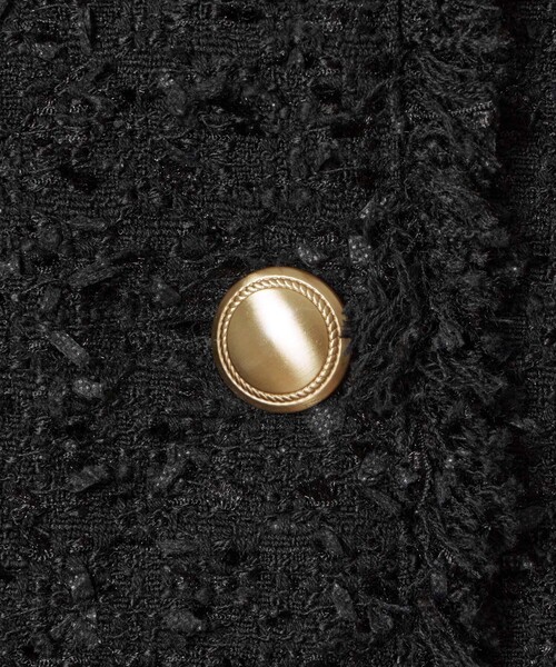 ANAYI(アナイ)の「フラッグツイードキルティングコート(その他アウター・レディース・ブラック/オフホワイト・36/38/34)」の22枚目の写真