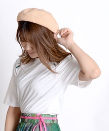 MARAI（マーライ）の「シンプルサマーベレー帽 こなれ感（ハンチング/ベレー帽）」