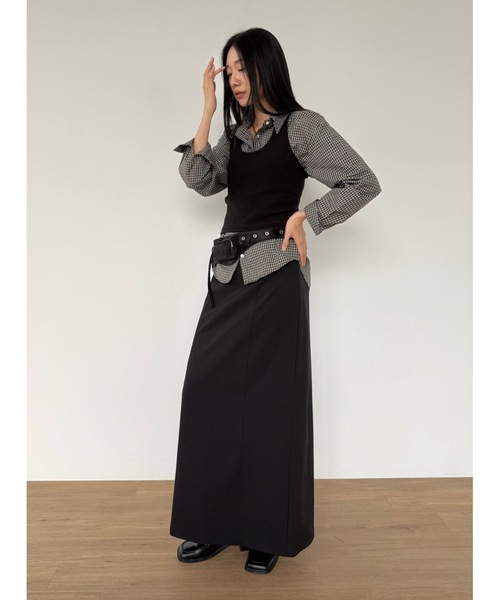 Didot.showroom（ディドット ショールーム）の「ウッディチェックシャツ（シャツ/ブラウス・レディース・ブラウン/ブラック・FREE）」の10枚目の写真