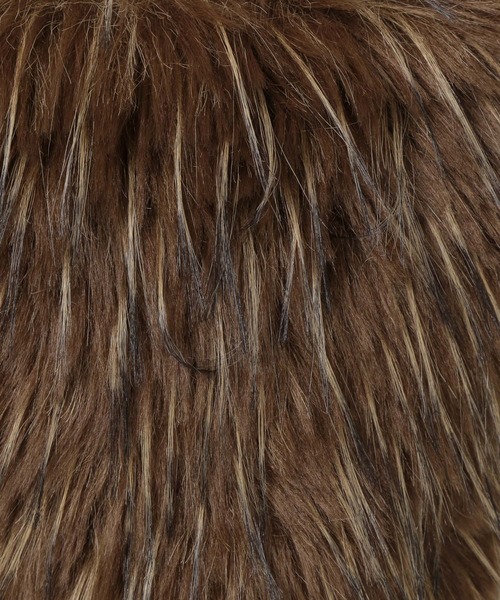 mysty woman（ミスティウーマン）の「ループファーBAG 607555（ショルダーバッグ・レディース・ブラウン・FREE）」の10枚目の写真