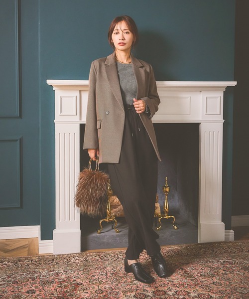 mysty woman（ミスティウーマン）の「ループファーBAG 607555（ショルダーバッグ・レディース・ブラウン・FREE）」の13枚目の写真