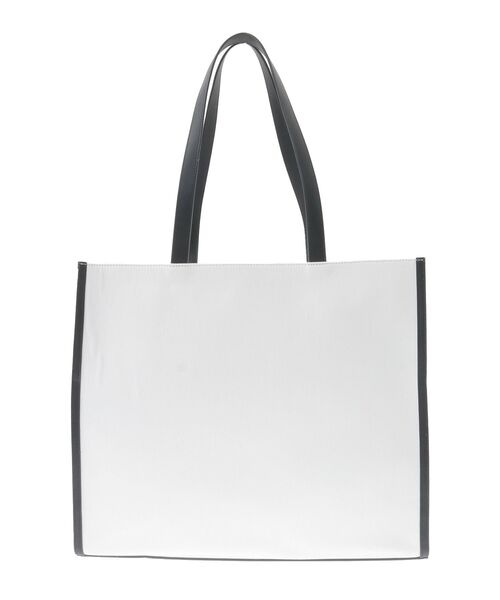 Maison de FLEUR(メゾンドフルール)の「リボンプリントスクエアトートバッグ(トートバッグ・レディース・ブラック/ピンク/ライトブルー・FREE)」の17枚目の写真