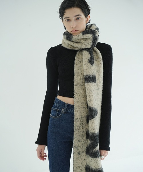 クラネ　COTTON SHORT KNIT TOPS 正規品　即日配送可 セール】COTTON SHORT KNIT TOPS（ニット/セーター）｜CLANE（クラネ