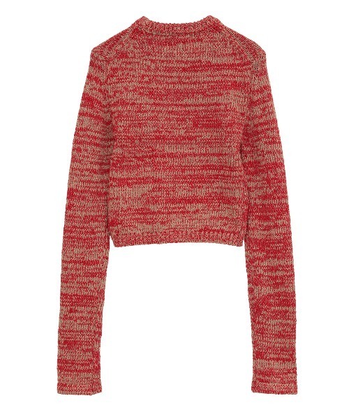 セール】COTTON SHORT KNIT TOPS（ニット/セーター）｜CLANE（クラネ