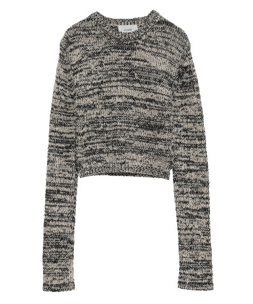 セール】COTTON SHORT KNIT TOPS（ニット/セーター）｜CLANE（クラネ