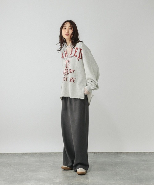 GLOBAL WORK(グローバルワーク)の「ストレッチシアーハイネックプルオーバー/598008(Tシャツ/カットソー・レディース・オフホワイト/ブラック/ホワイト系その他3・MEDIUM/LARGE)」の7枚目の写真