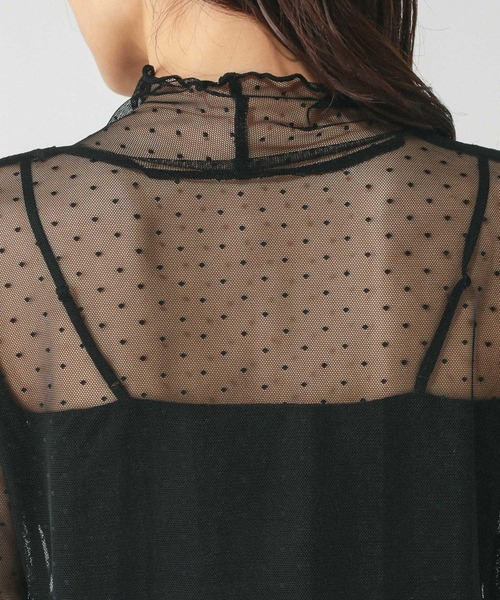 GLOBAL WORK(グローバルワーク)の「ストレッチシアーハイネックプルオーバー/598008(Tシャツ/カットソー・レディース・オフホワイト/ブラック/ホワイト系その他3・MEDIUM/LARGE)」の20枚目の写真