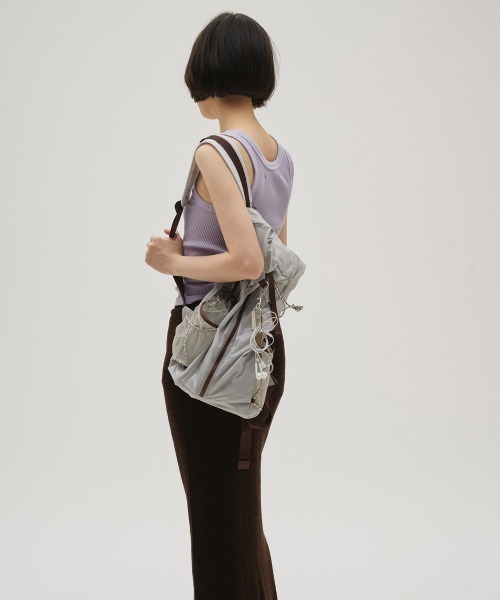 TODAYFUL(トゥデイフル)の「Useful Sheer Backpack(バックパック/リュック・レディース・ブルー系その他/ブラック・FREE)」の5枚目の写真