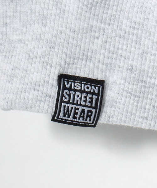 VISION STREET WEAR(ヴィジョンストリートウェア)の「VISION STREET WEAR/ヴィジョンストリートウェア オーバーサイズ 裏起毛 アニマルプリント ゴーストバックプリント ロゴ ワンポイント スウェット トレーナー/レディース メンズ(スウェット・メンズ・ブラック系その他/アッシュグレー/チャコールグレー/ブラック・L/M/LL)」の9枚目の写真