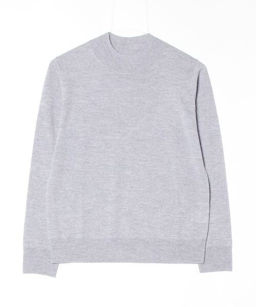 NEWYORKER(ニューヨーカー)の「【手洗い可能】キャッシュウール ボトルネックプルオーバー(ニット/セーター・レディース・グリーン系その他3/ネイビー/パープル/ライトグレー/ピンク/ブラウン・M/L)」の11枚目の写真