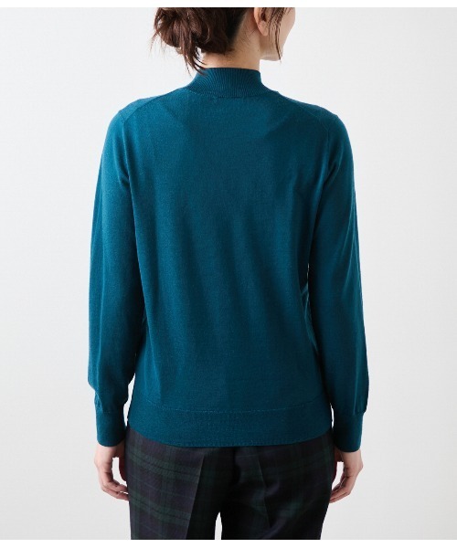 セール】【手洗い可能】キャッシュウール ボトルネックプルオーバー
